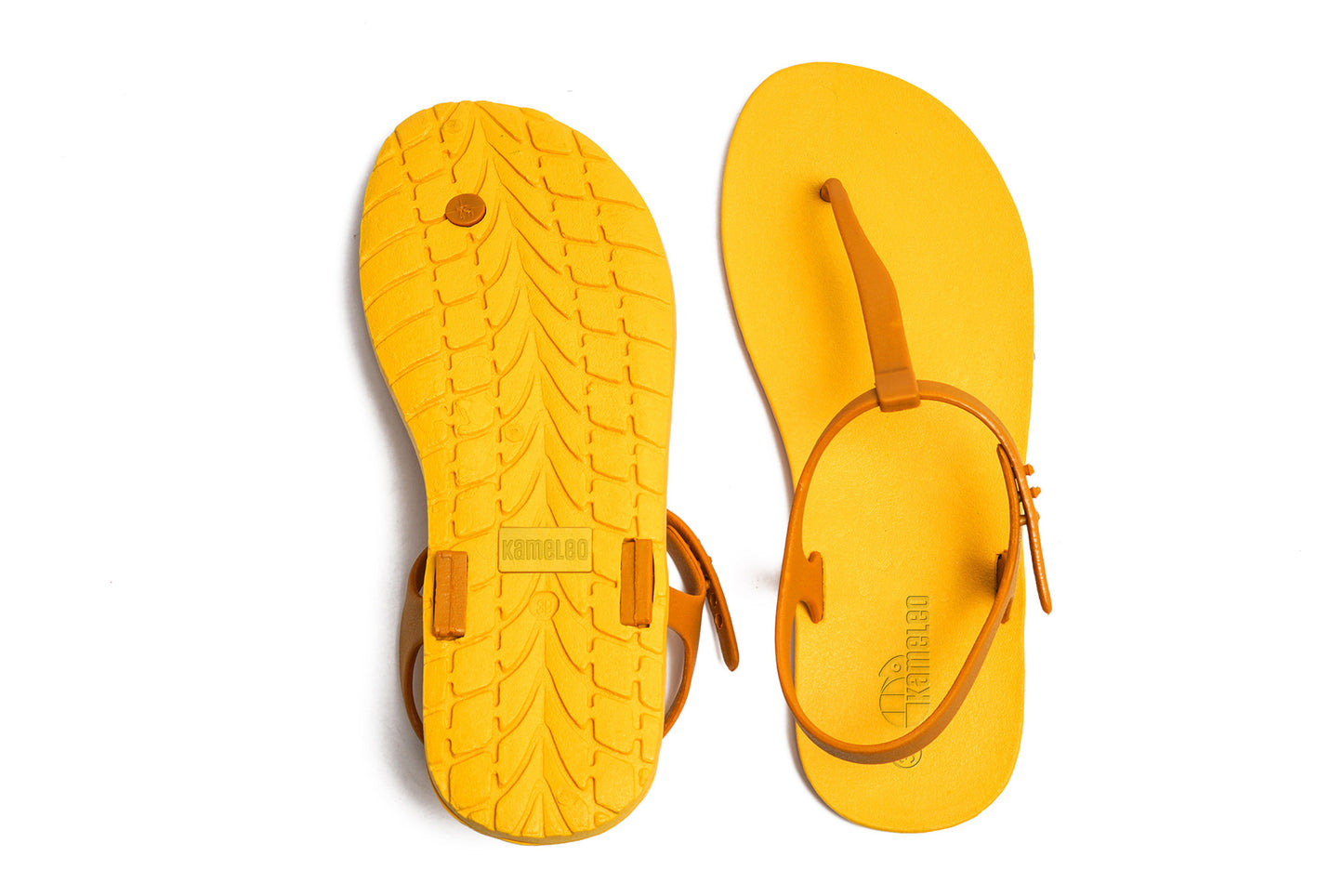 Saily Yellow Sole Caramel Strap