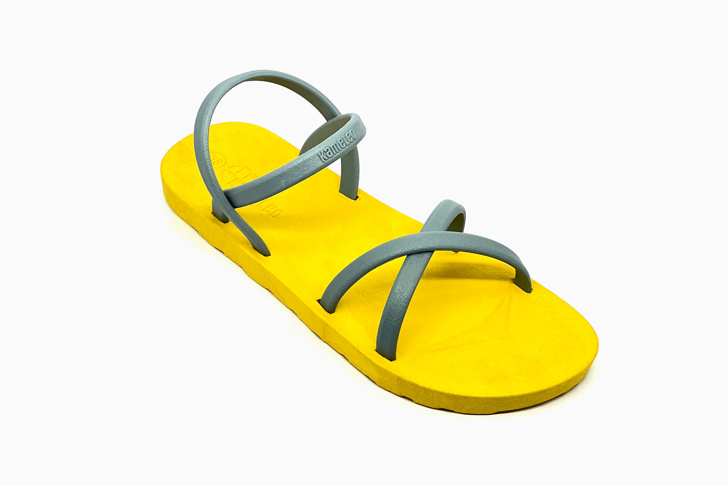 Cross Slim Yellow Sole Grey Strap