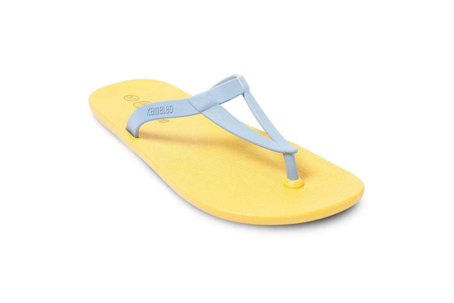 Eiffel Yellow Sole Grey Strap