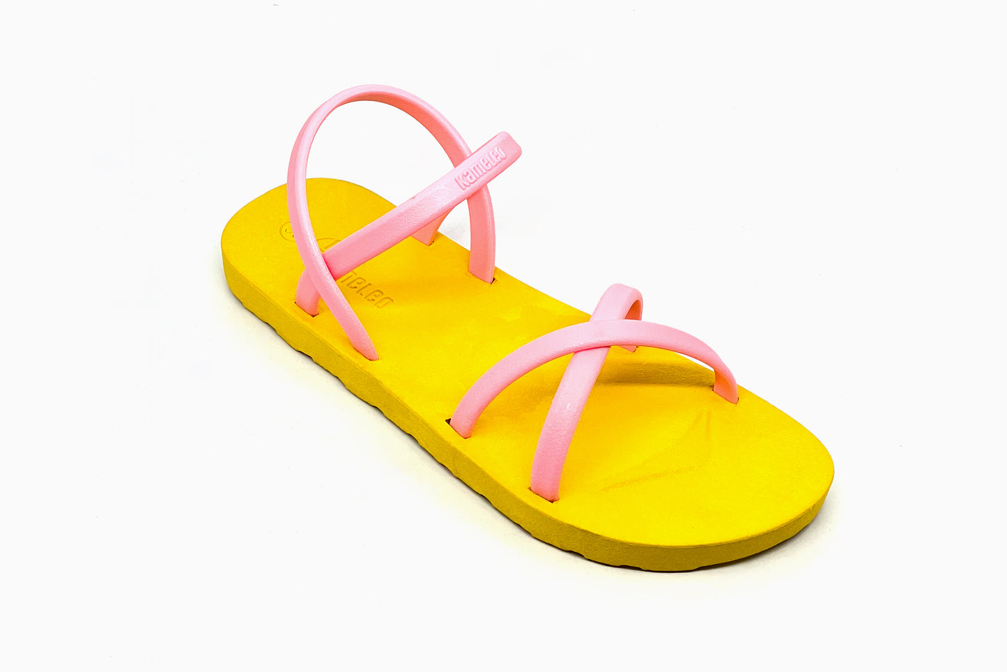 Cross Slim Yellow Sole LightPink Strap