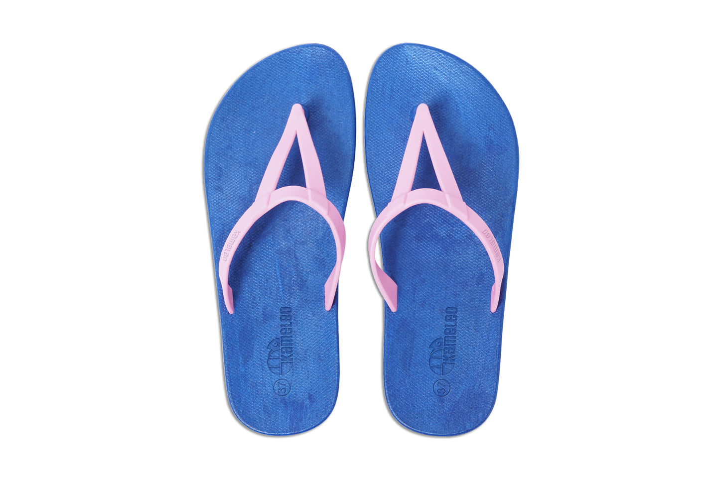 Eiffel Blue Sole LightPink Strap