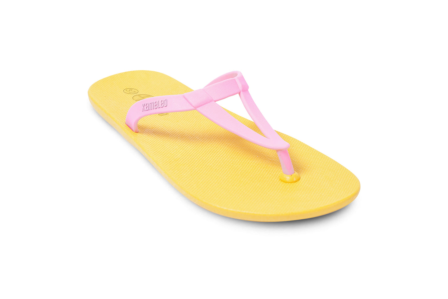 Eiffel Yellow Sole LightPink Strap