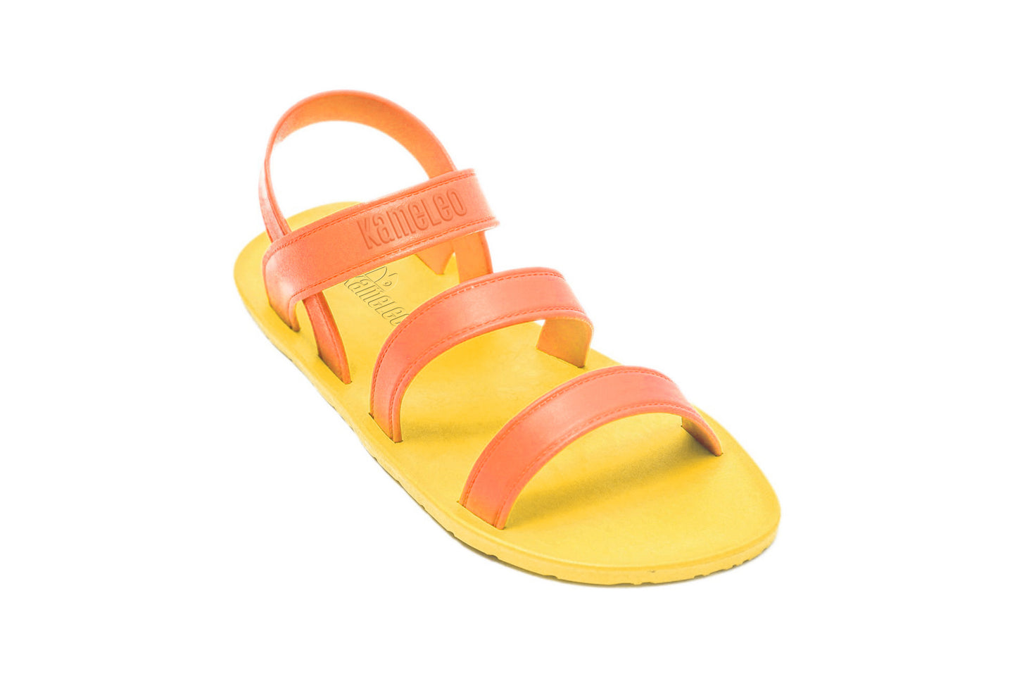 Twin Plus Kids Yellow Sole Orange Strap