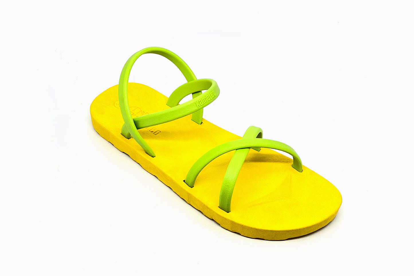 Cross Slim Yellow Sole Lime Strap