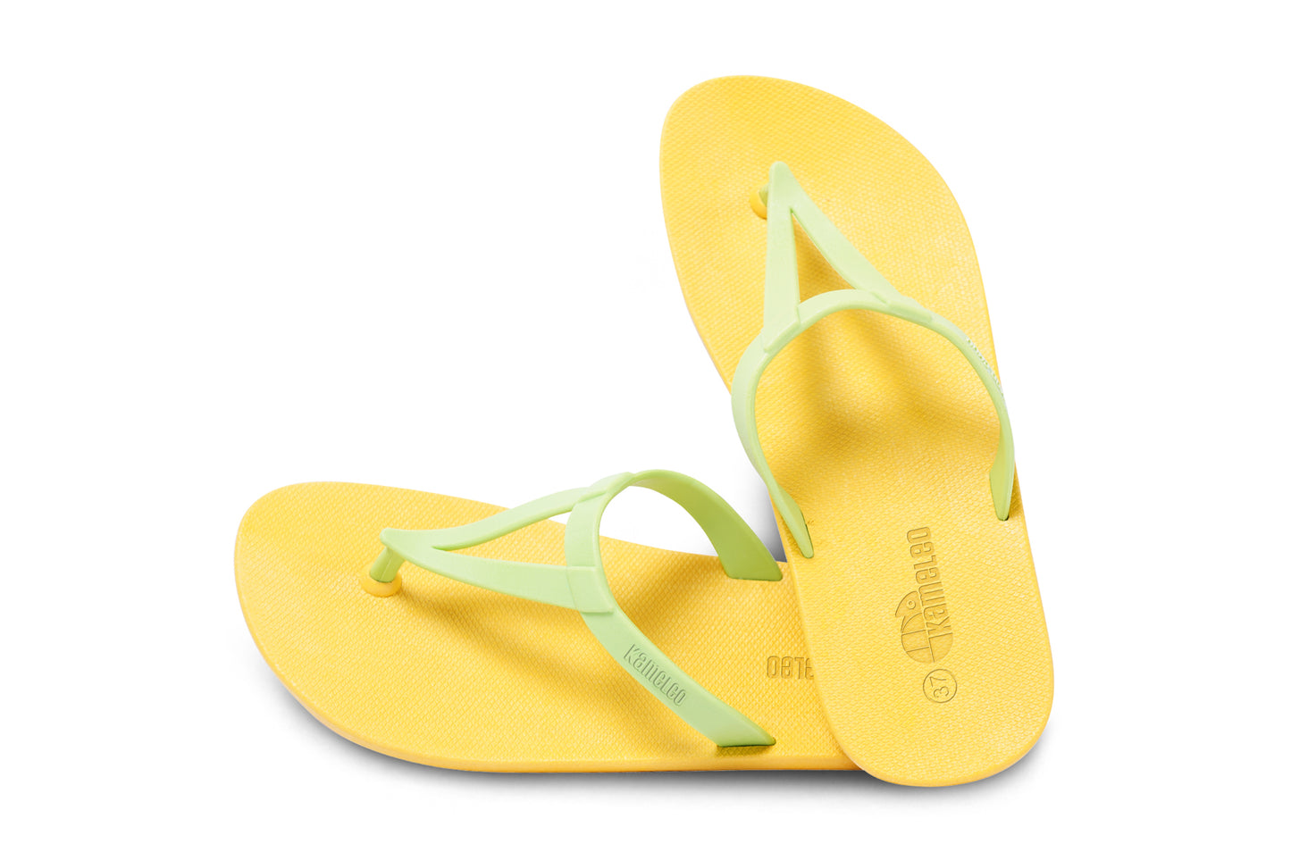 Eiffel Yellow Sole Lime Strap