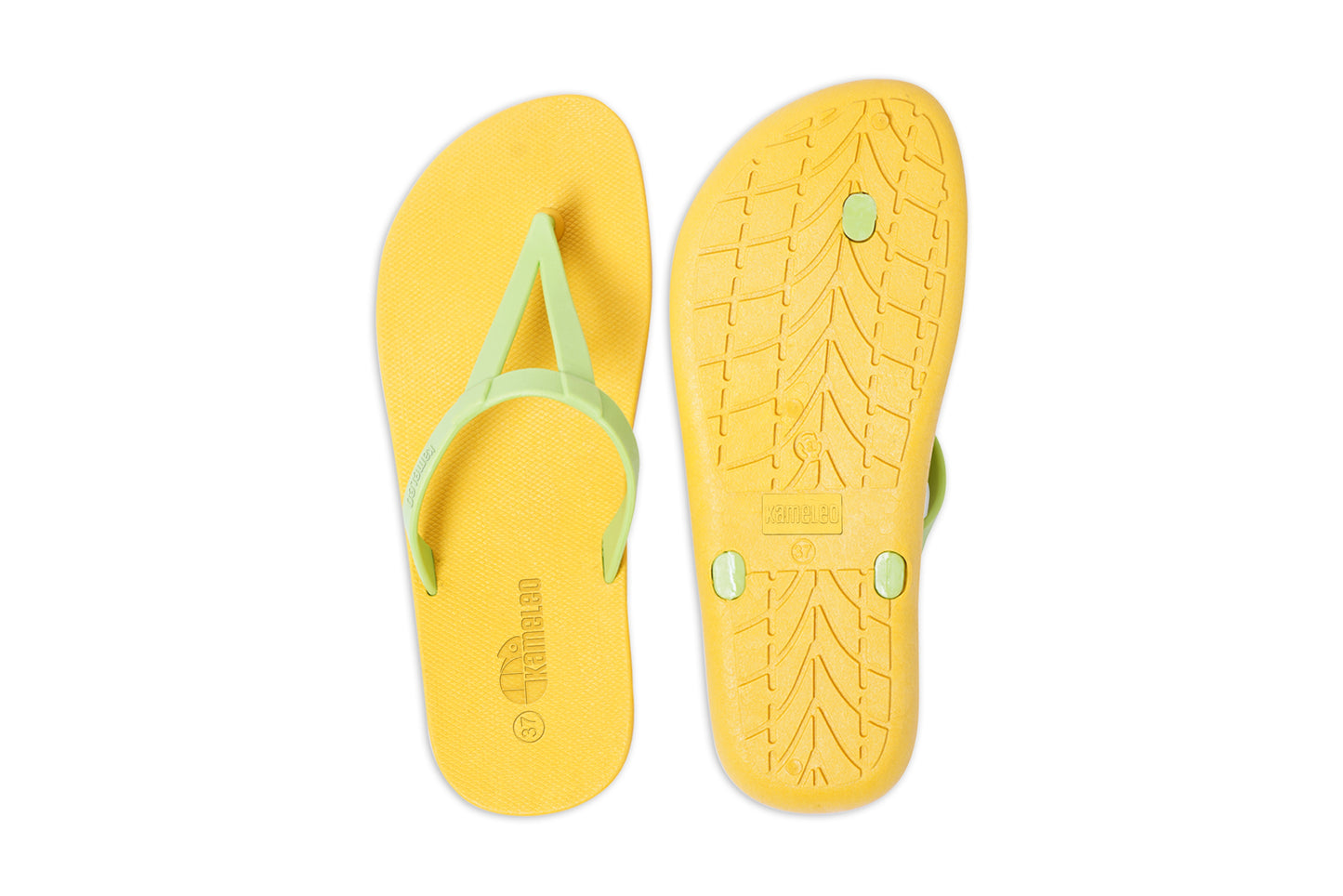 Eiffel Yellow Sole Lime Strap