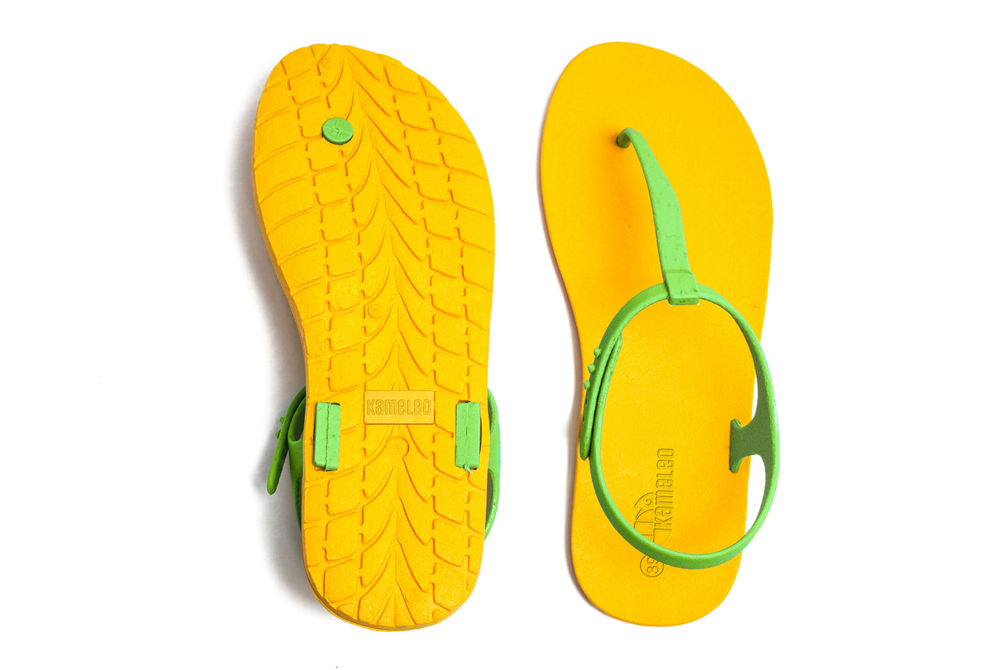 Saily Yellow Sole Lime Strap