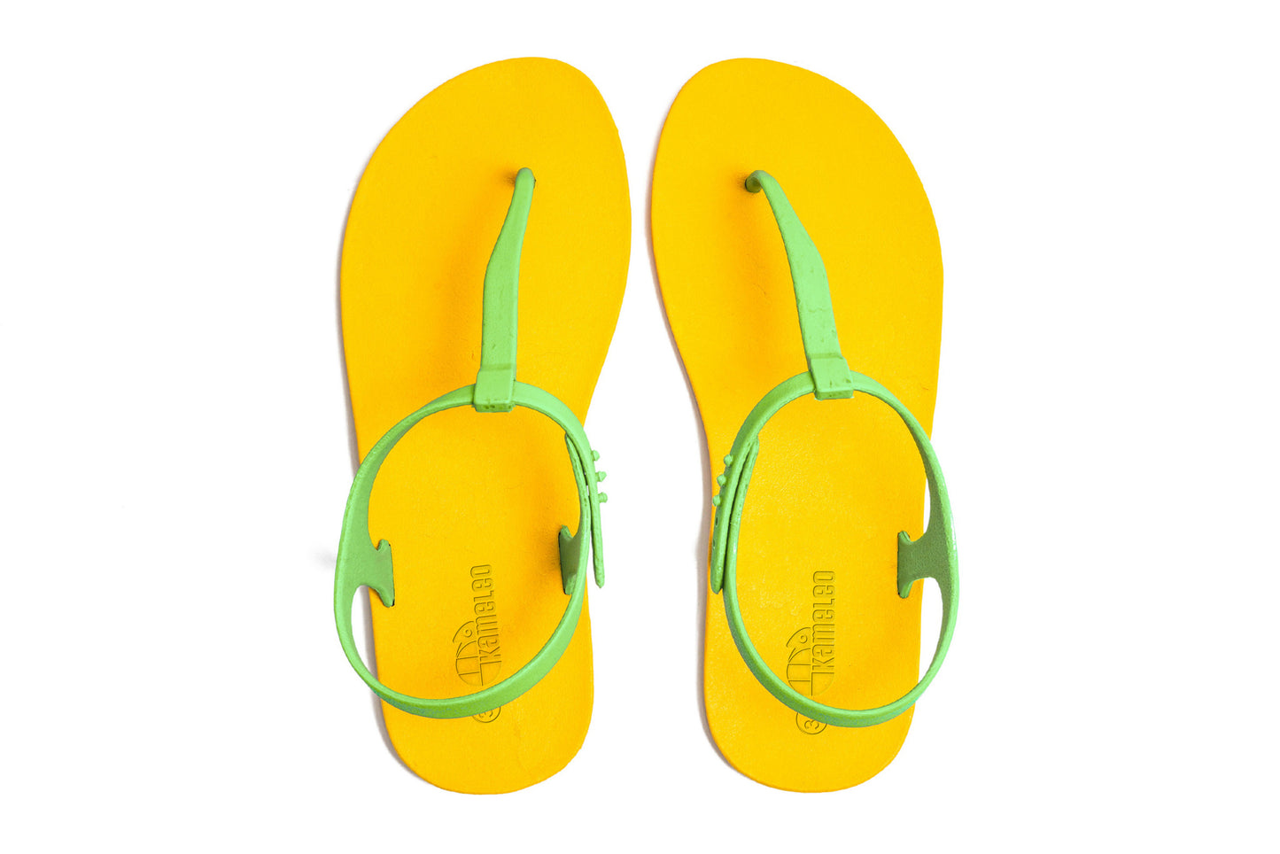 Saily Yellow Sole Lime Strap