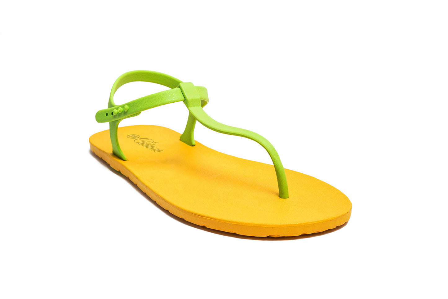 Saily Yellow Sole Lime Strap