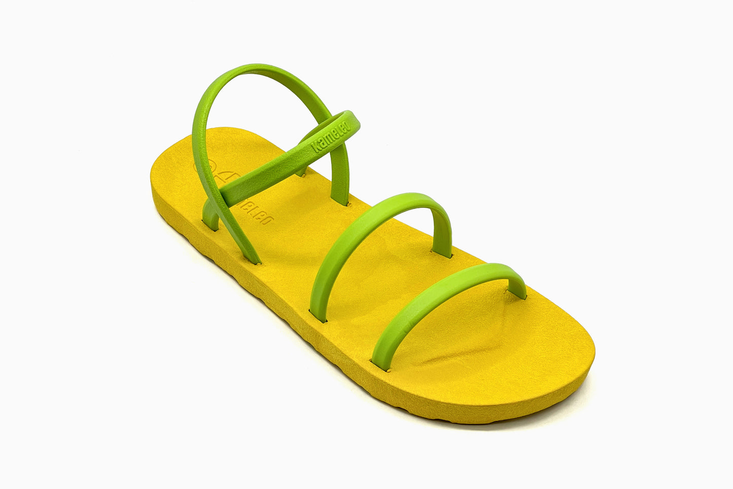 Twin Slim Yellow Sole Lime Strap