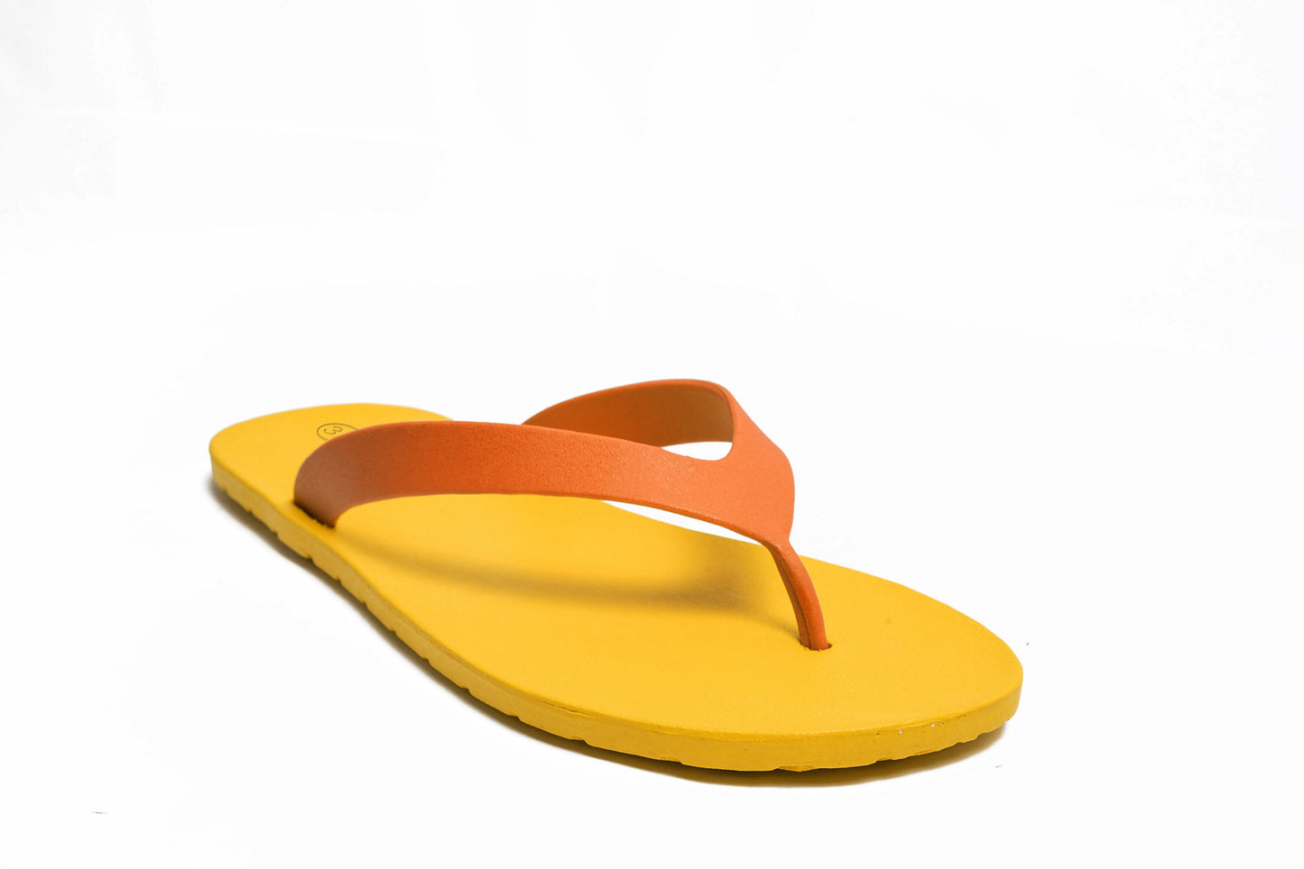 Flippy Yellow Sole Orange Strap