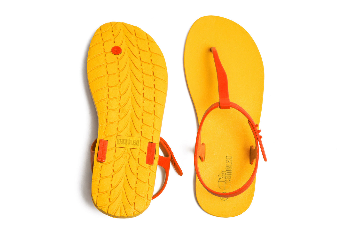 Saily Yellow Sole Orange Strap