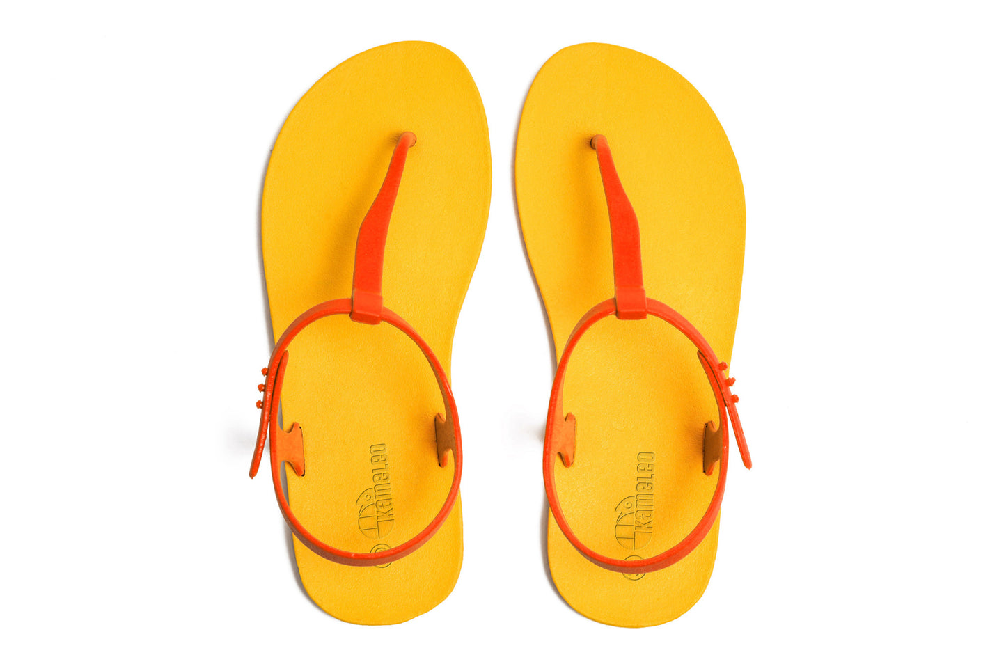 Saily Yellow Sole Orange Strap