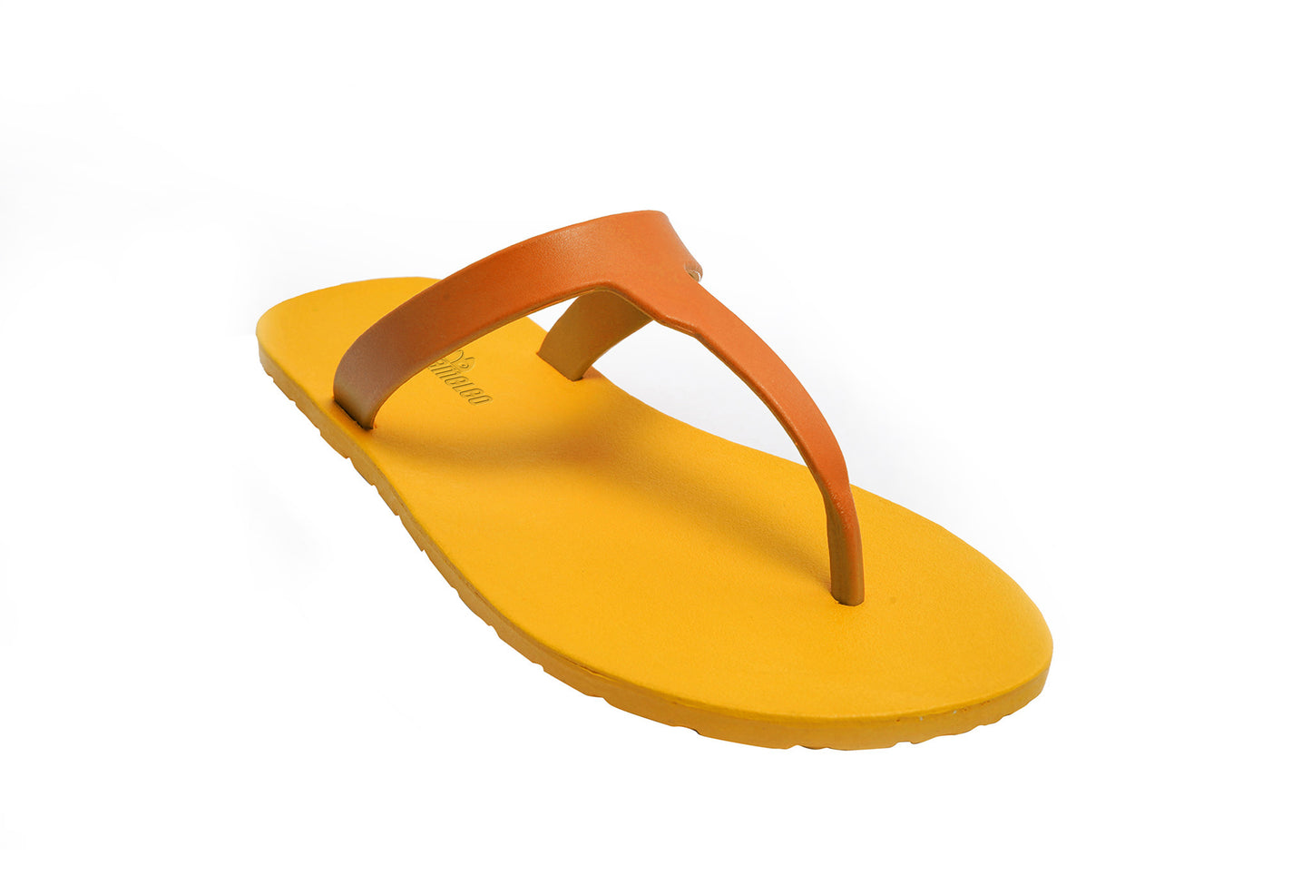 Thongs Yellow Sole Orange Strap