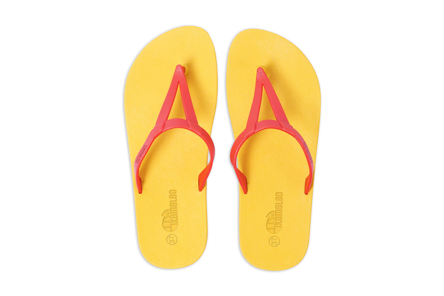 Eiffel Yellow Sole Red Strap