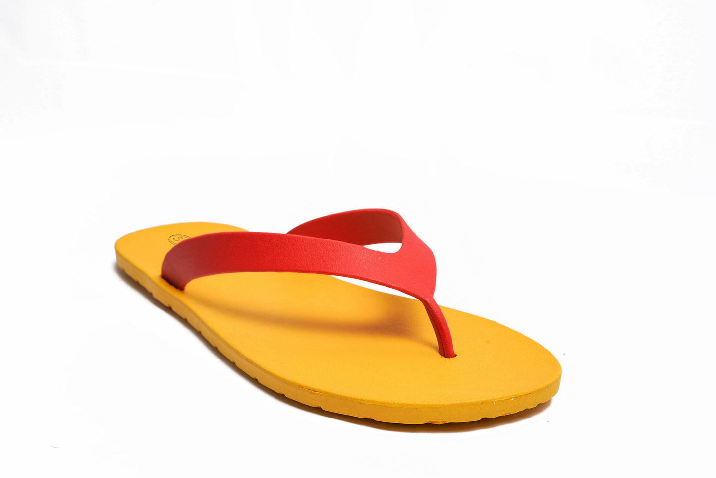 Flippy Yellow Sole Red Strap