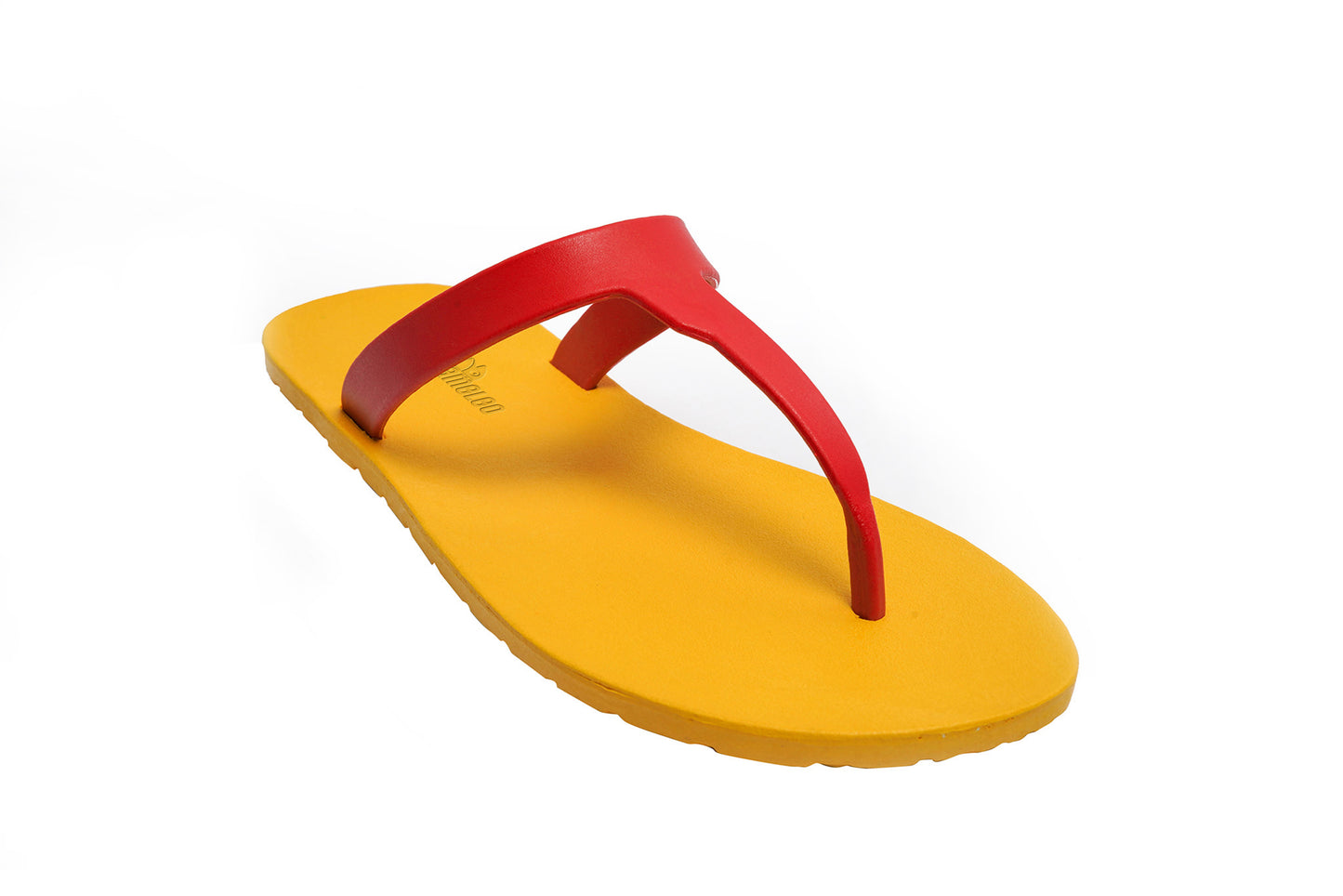 Thongs Yellow Sole Red Strap