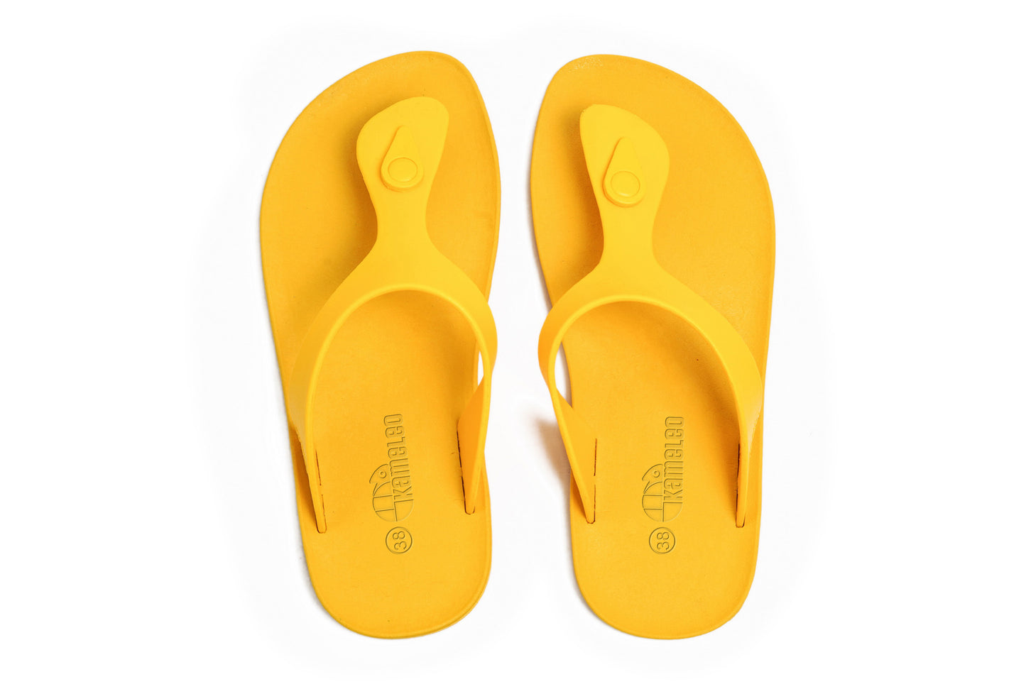 Candy Yellow Sole Yellow Strap