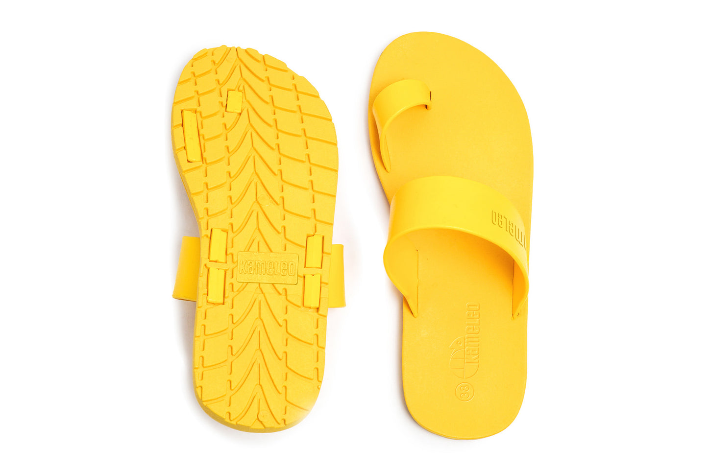 Pop Thumb Yellow Sole Yellow Strap