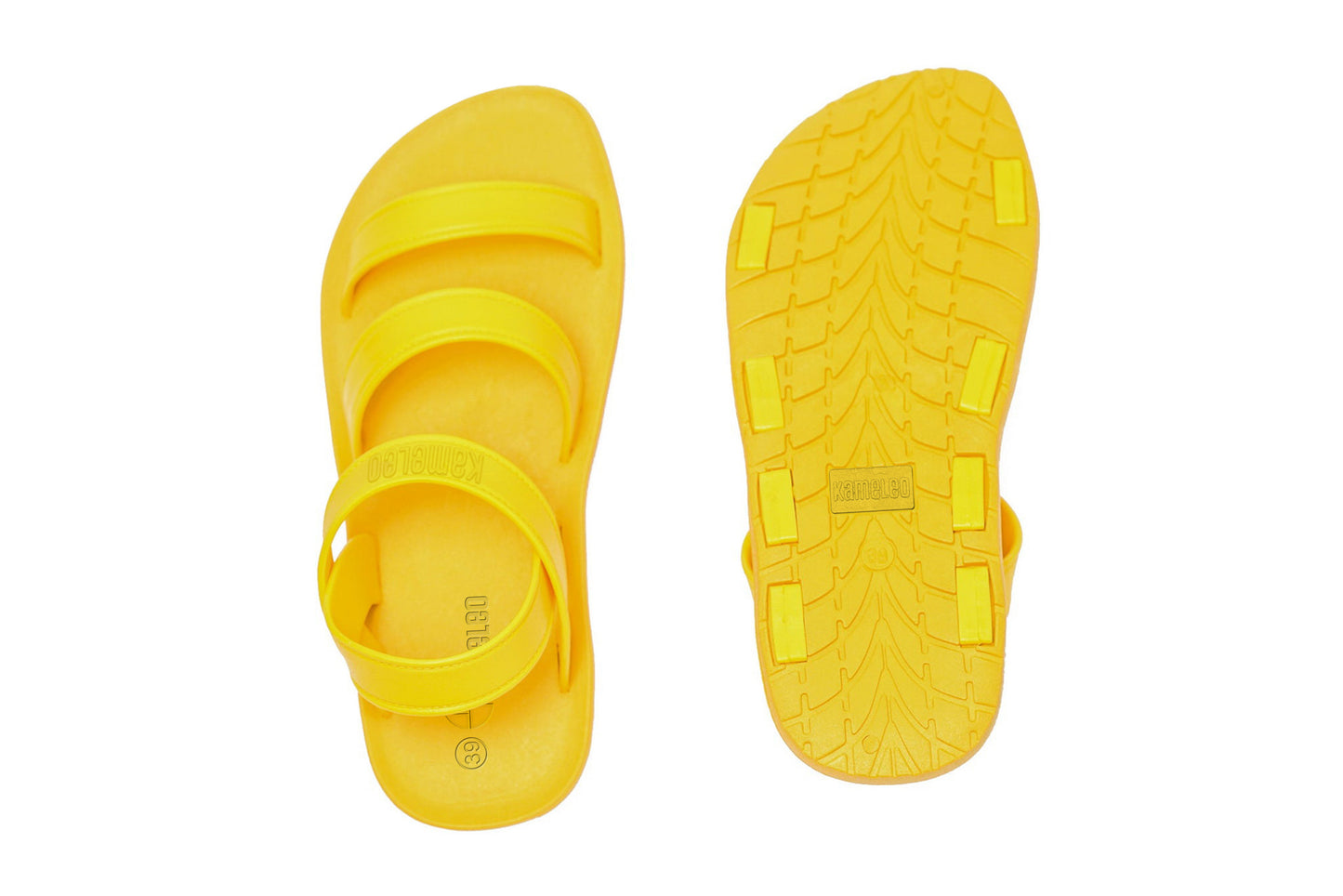 Twin Plus Yellow Sole Yellow Strap