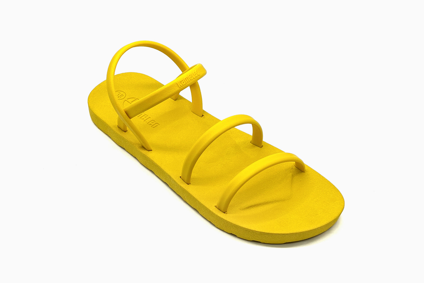 Twin Slim Yellow Sole Yellow Strap
