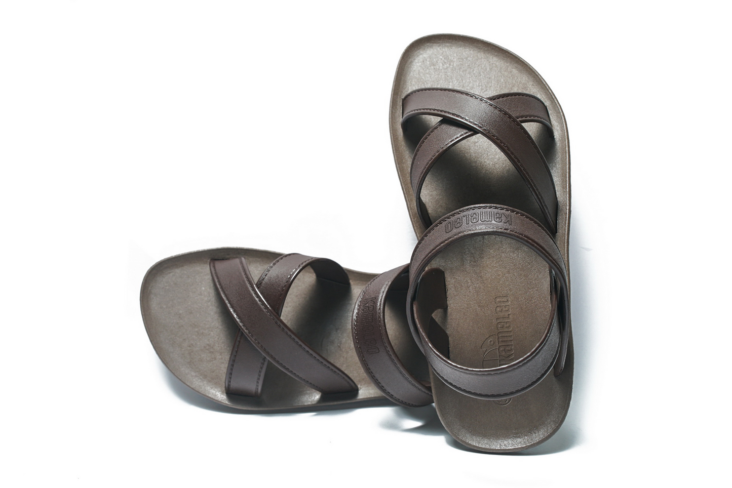 Cross Plus Brown Sole Brown Strap