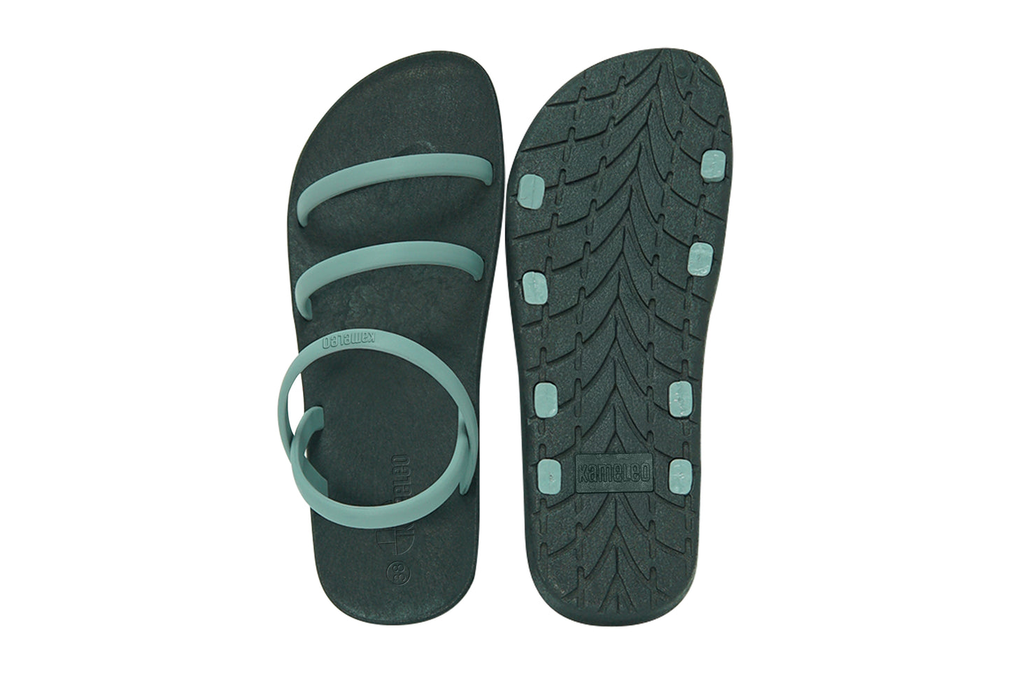 Twin Slim Black Sole Grey Strap