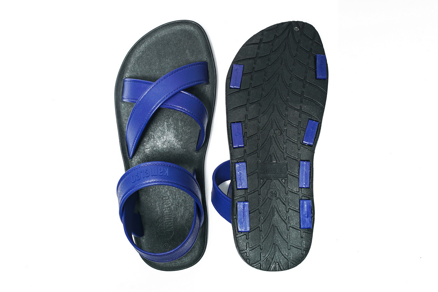 Cross Plus Black Sole Blue Strap