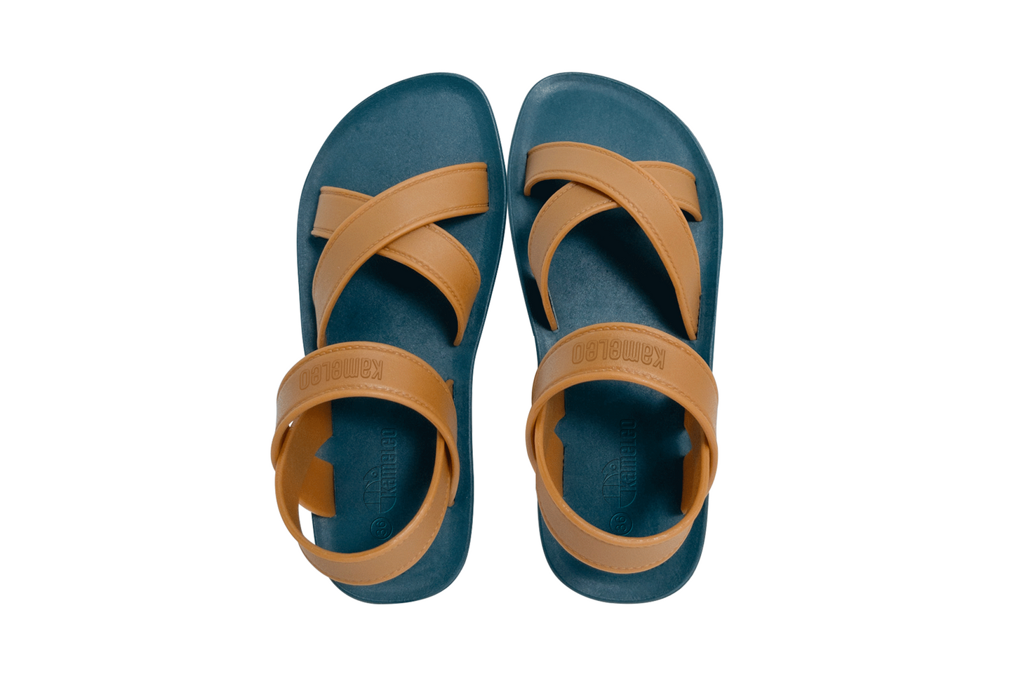 Cross Plus Green Sole Caramel Strap