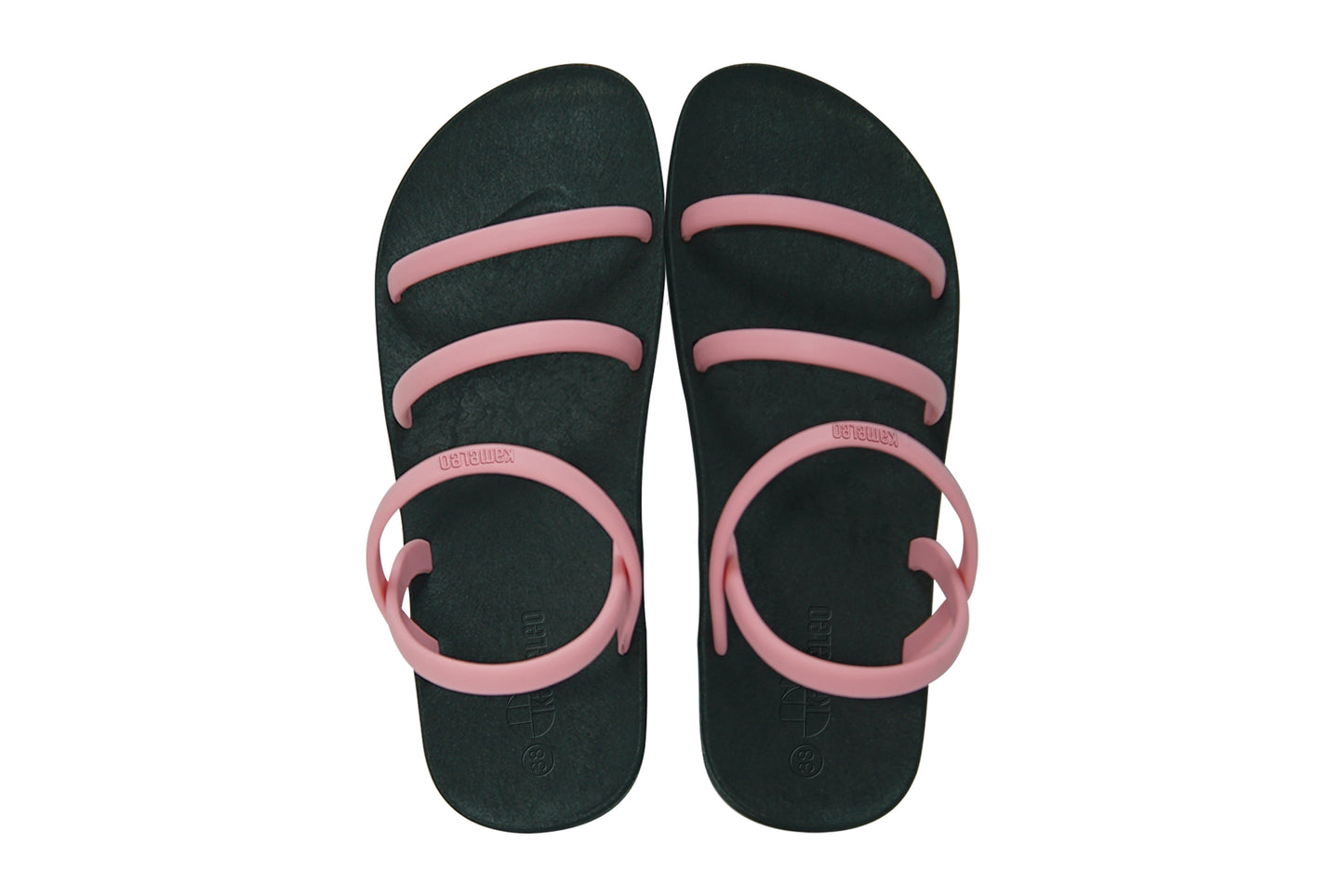 Twin Slim Black Sole LightPink Strap