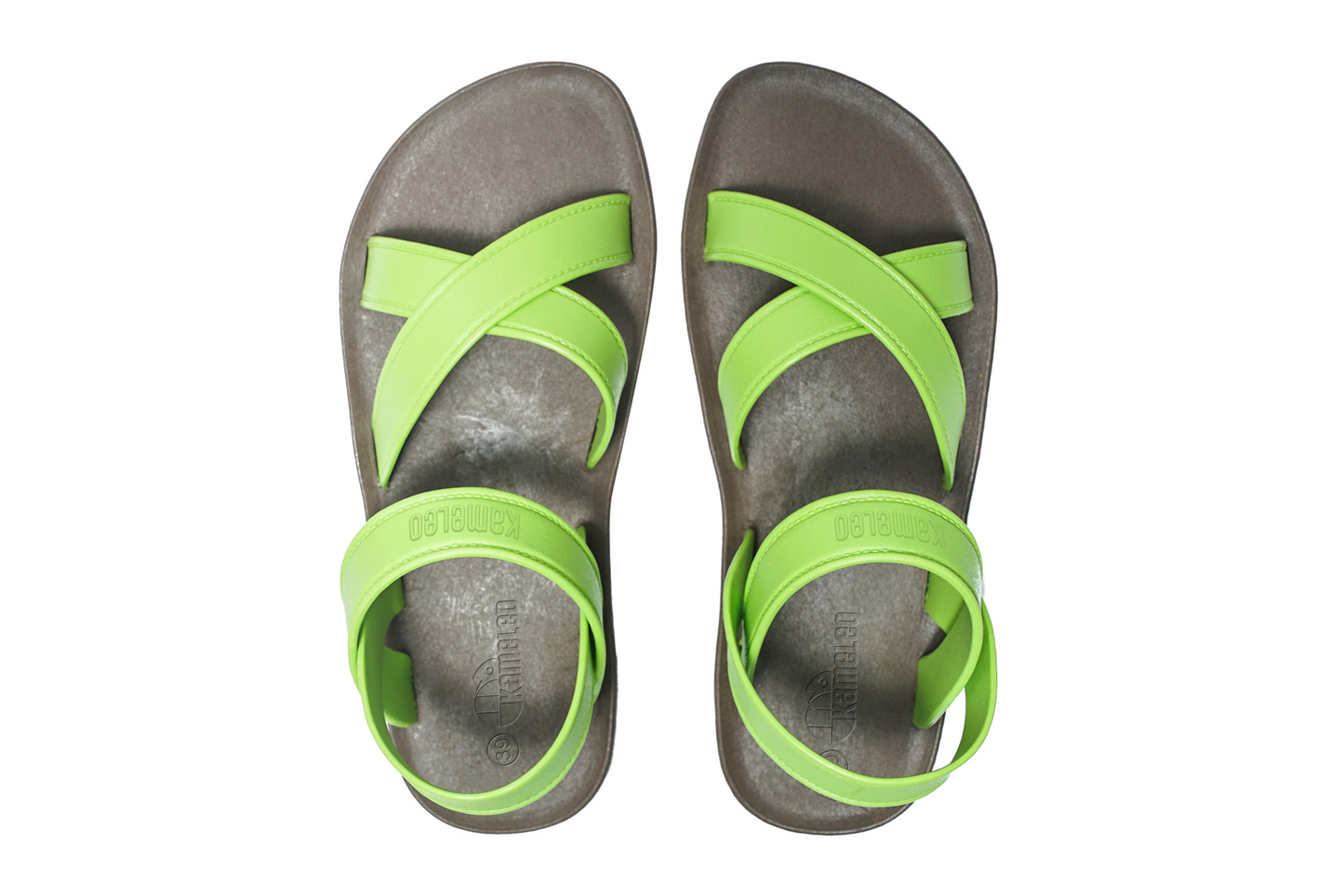 Cross Plus Brown Sole Lime Strap