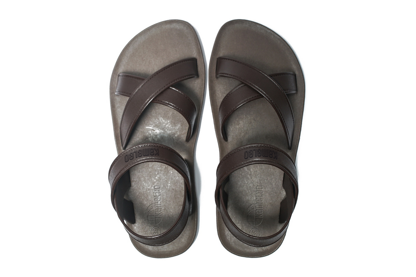 Cross Plus Brown Sole Brown Strap