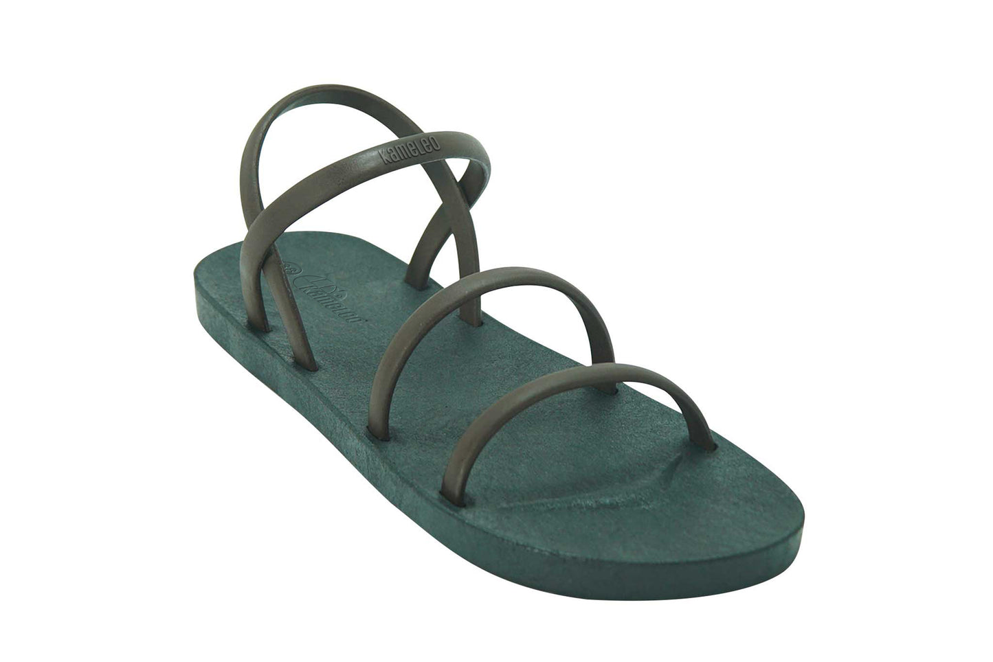 Twin Slim Black Sole Brown Strap