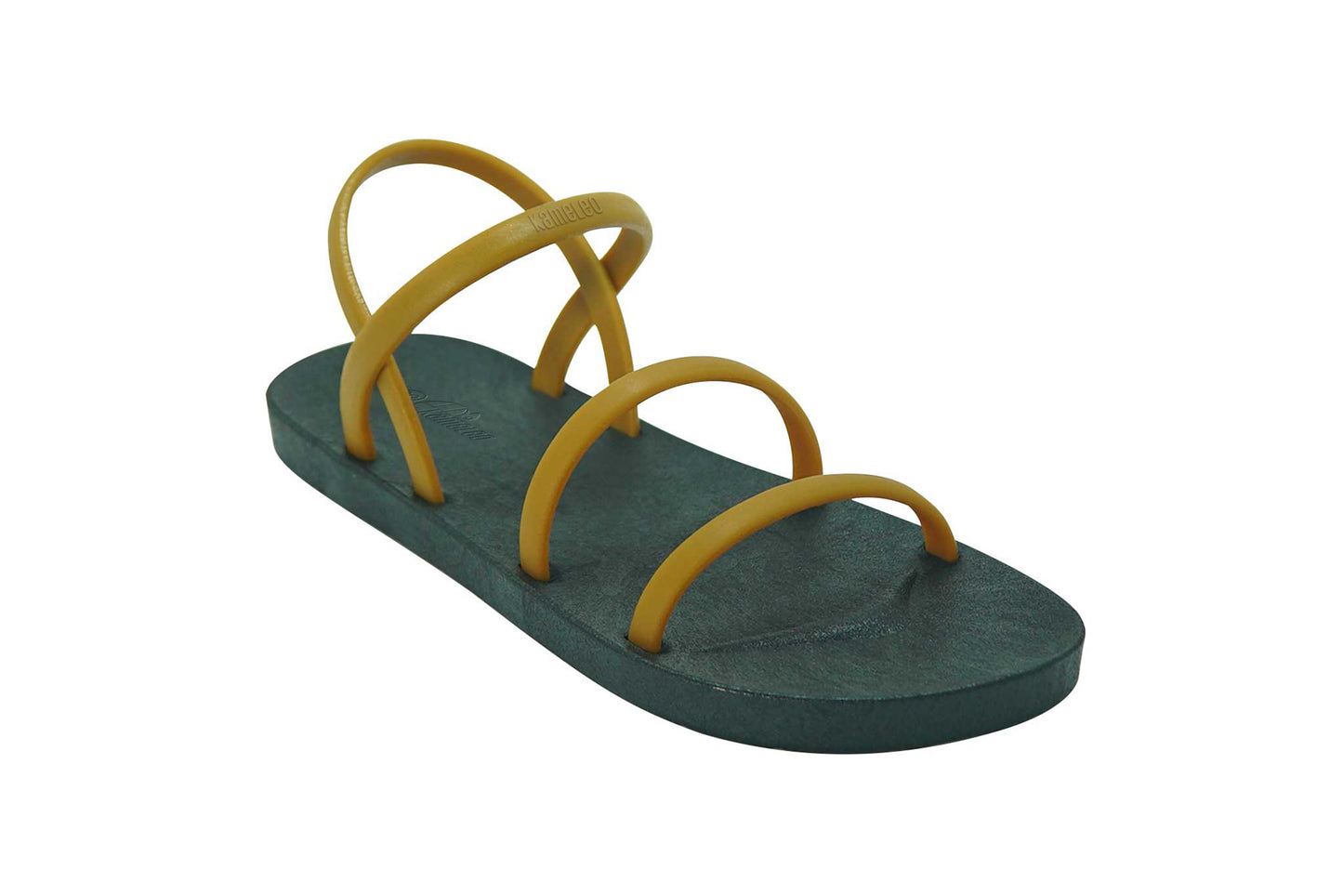 Twin Slim Black Sole Caramel Strap