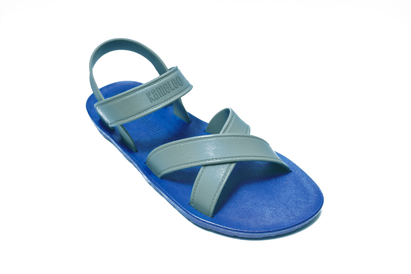 Cross Plus Blue Sole Grey Strap