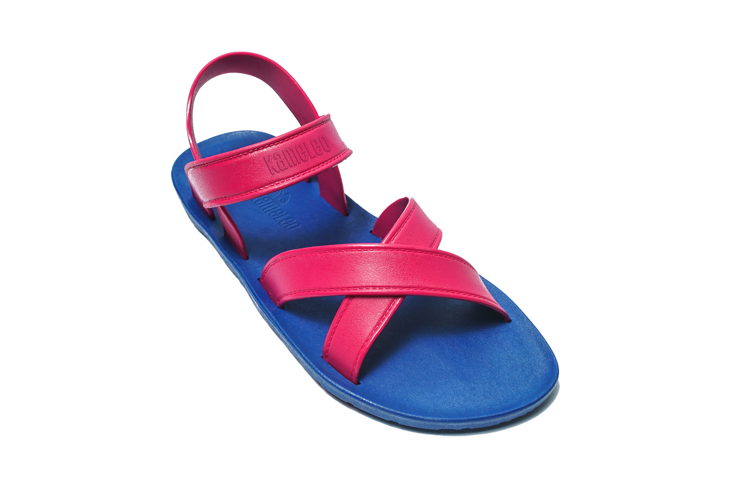 Cross Plus Blue Sole Pink Strap
