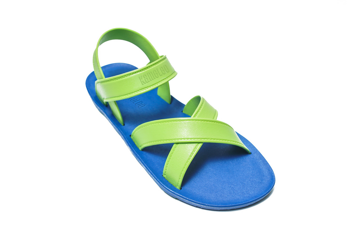 Cross Plus Blue Sole Lime Strap