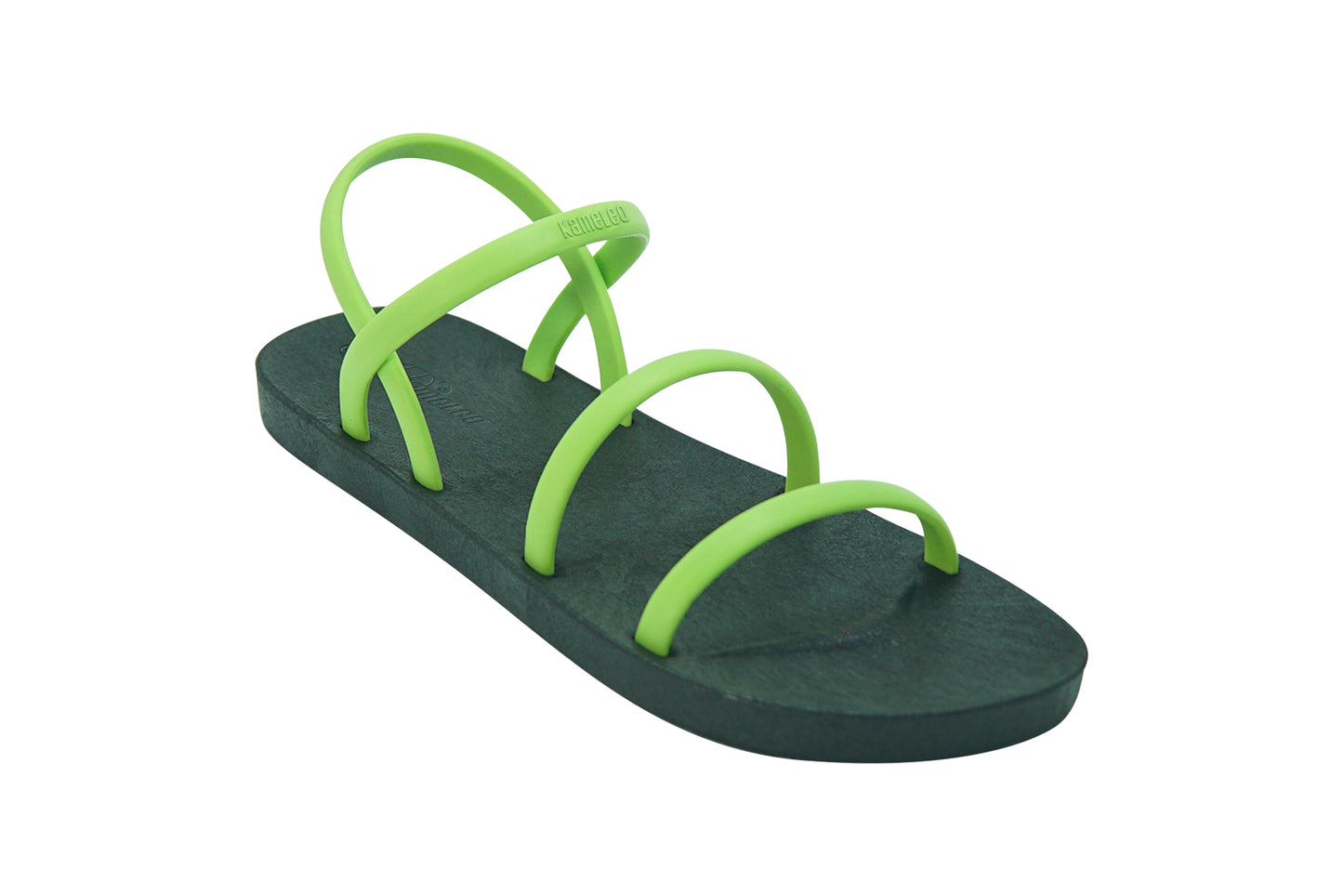 Twin Slim Black Sole Lime Strap