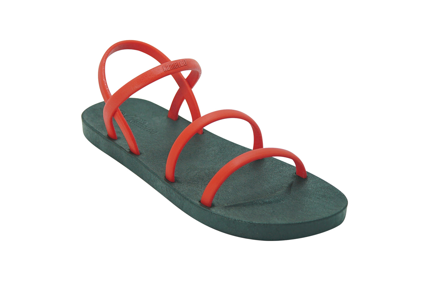 Twin Slim Black Sole Red Strap
