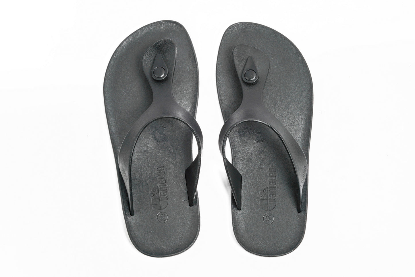 Candy Black Sole Black Strap
