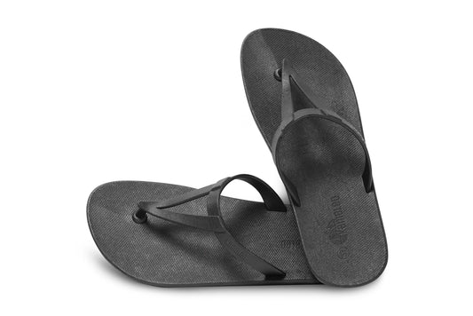 Eiffel Black Sole Black Strap