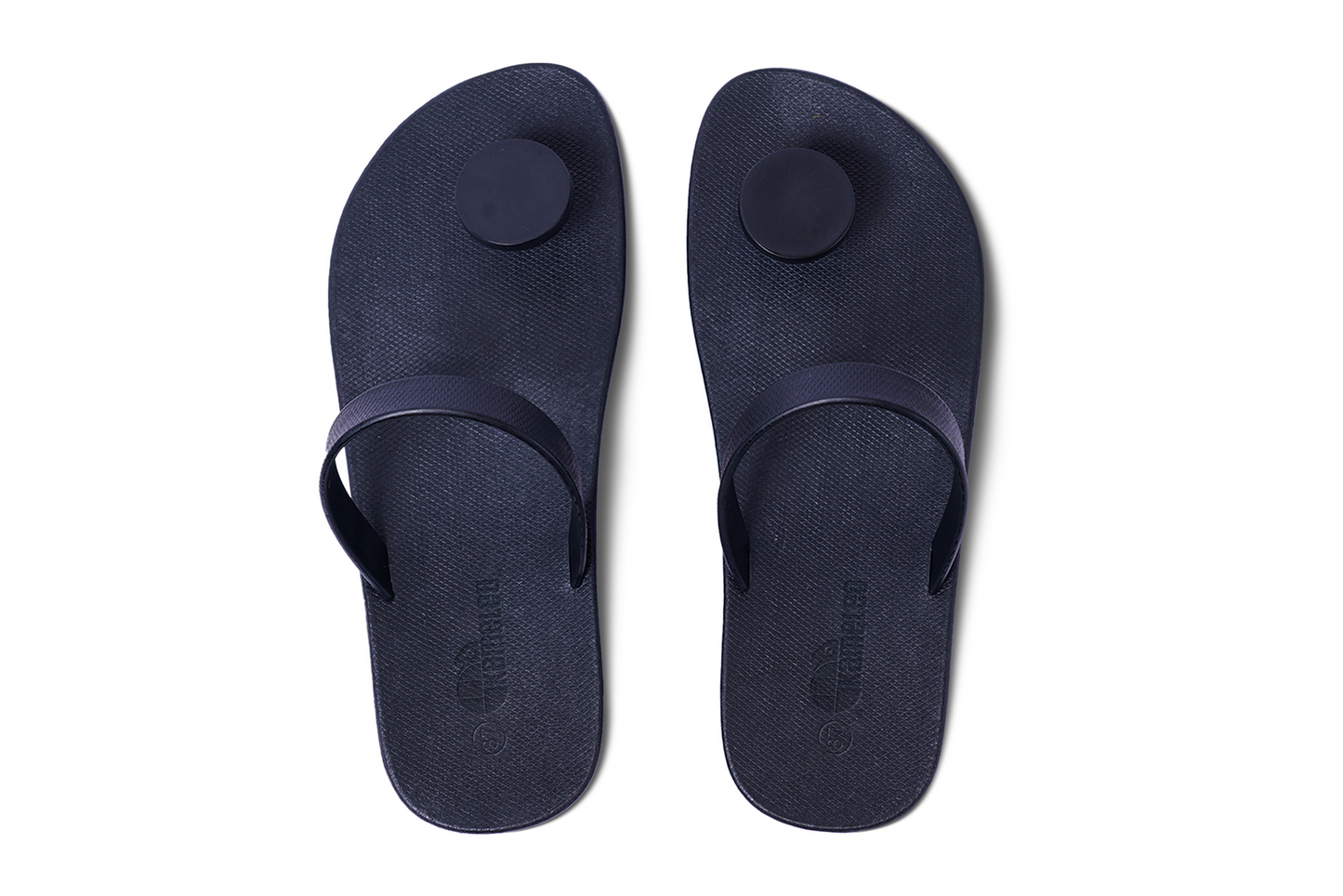 Poppi Dot Black Sole Black Strap