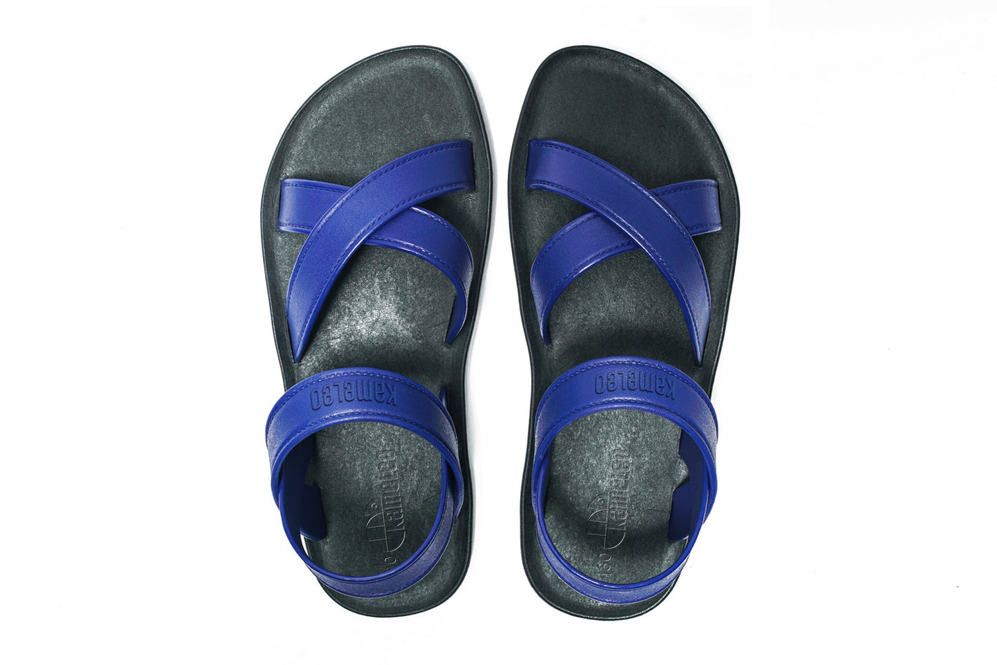 Cross Plus Kids Black Sole Blue Strap