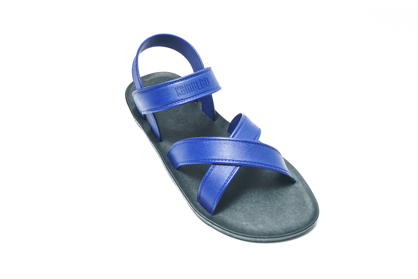Cross Plus Kids Black Sole Blue Strap