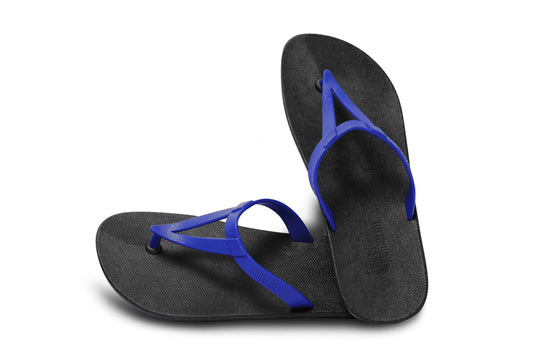 Eiffel Black Sole Blue Strap