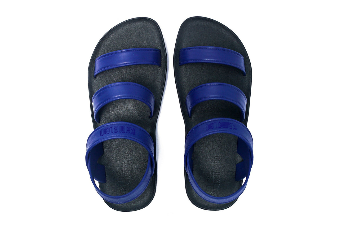 Twin Plus Black Sole Blue Strap