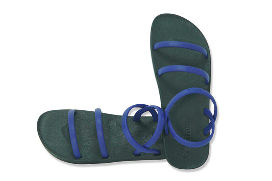 Twin Slim Black Sole Blue Strap