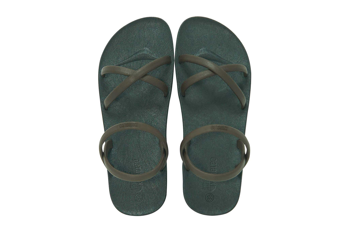 Cross Slim Black Sole Brown Strap