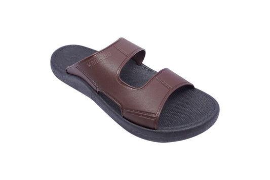 Harvey Black Sole Brown Strap