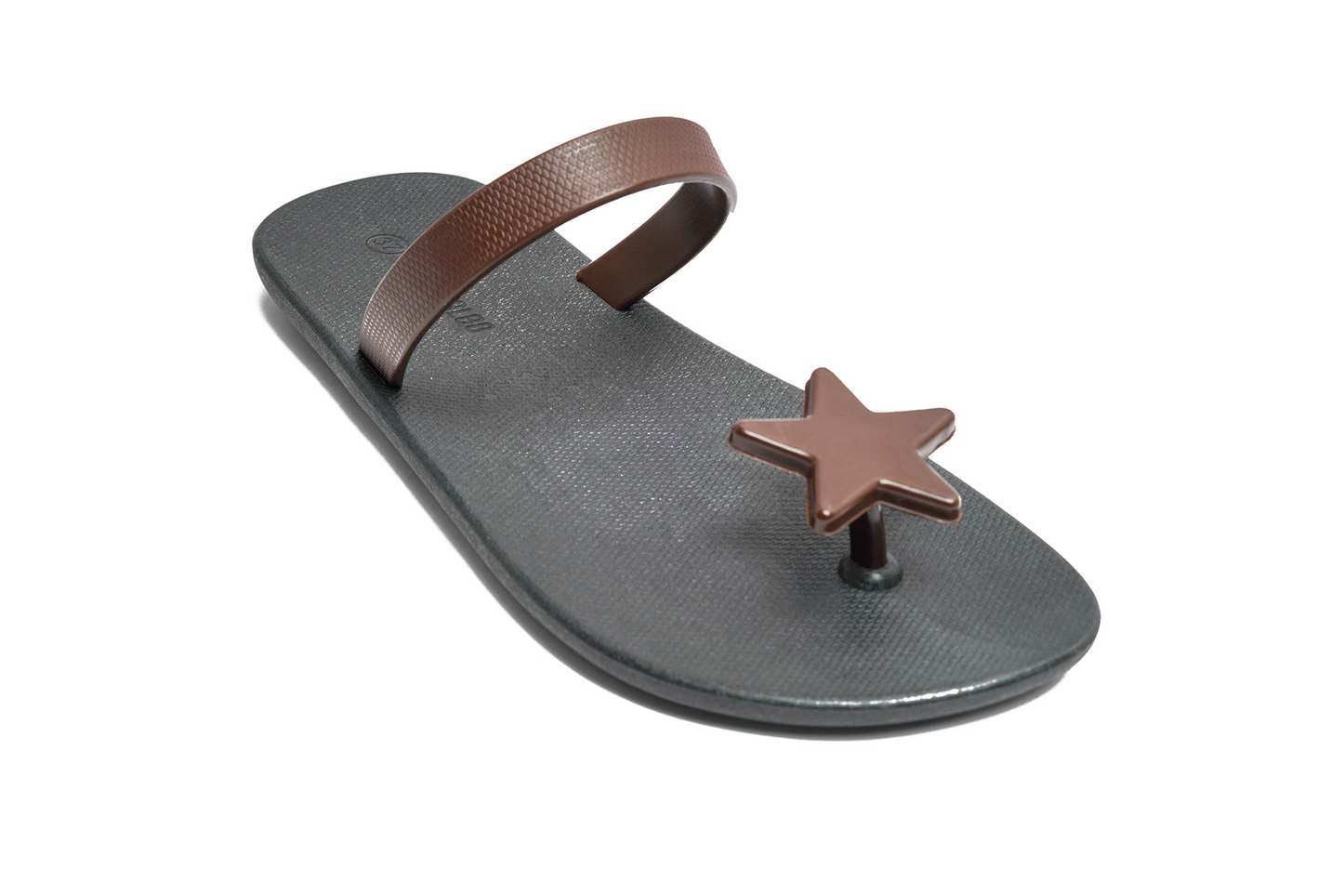 Poppi Star Black Sole Brown Strap